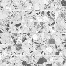 MILZETTI - 2X2/12X12 PEBBLE, FROST, BRUSHED